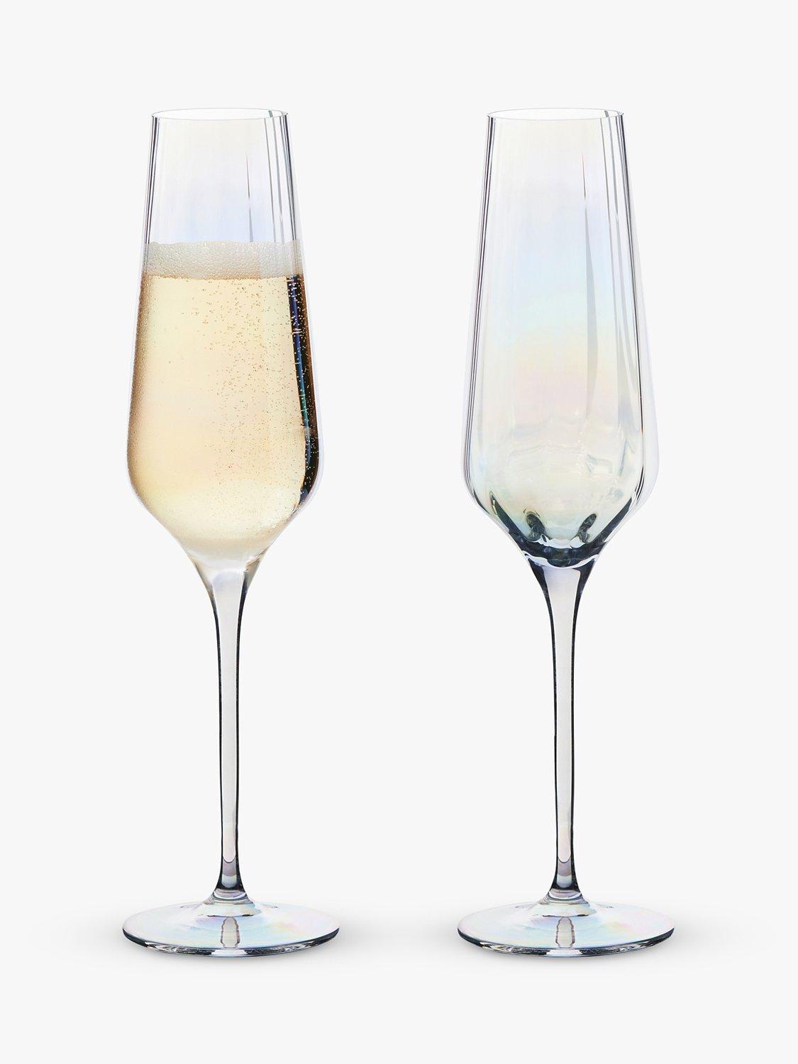 Anton Studio Designs Palazzo Flute Glasses, Set of 2, 300ml, Lustre