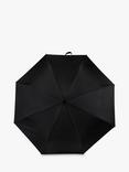 totes Auto Open & Close Crook Umbrella, Black
