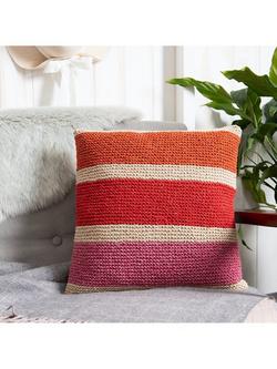 Wool Couture Rainbow Cushion Knitting Kit - view 2, Multi