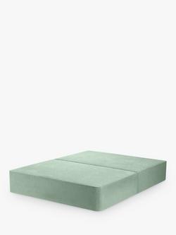John Lewis Pocket Sprung Divan Base, Double, Deep Velvet Eau De Nil