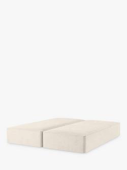John Lewis Pocket Sprung Divan Base, Super King Size, Beige