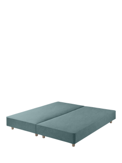 John Lewis Pocket Sprung Shallow Divan Base, Double, Biscuit, Biscuit
