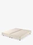 John Lewis Pocket Sprung Shallow Divan Base, Super King Size, Beige