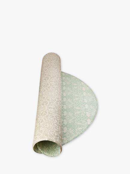 Totter + Tumble x Morris & Co Collection Round Reversible Playmat, Brer Rabbit/Acorn, Multi