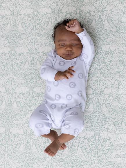 Totter + Tumble x Morris & Co Collection Round Reversible Playmat, Brer Rabbit/Acorn - view 2, Multi