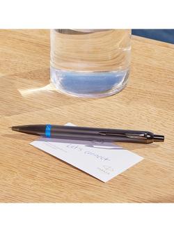 PARKER IM Matte Ballpoint Pen - view 2, Black/Blue