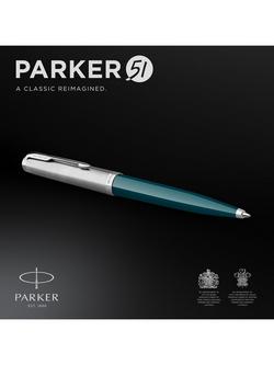 PARKER 51 Ballpoint Pen, Teal - view 2, Teal