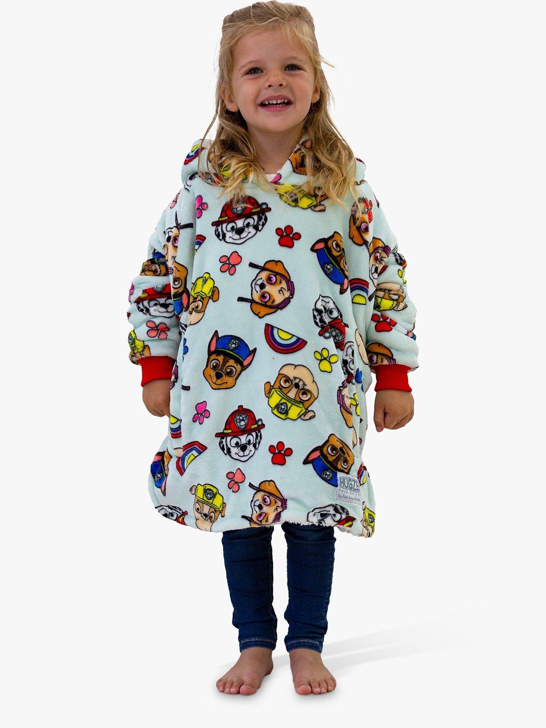 Paw Patrol Hugzee Oversized Fleece Hooded Blanket, Multi