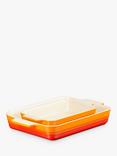 Le Creuset Stoneware Rectangular Oven Dish, Set of 2, Volcanic