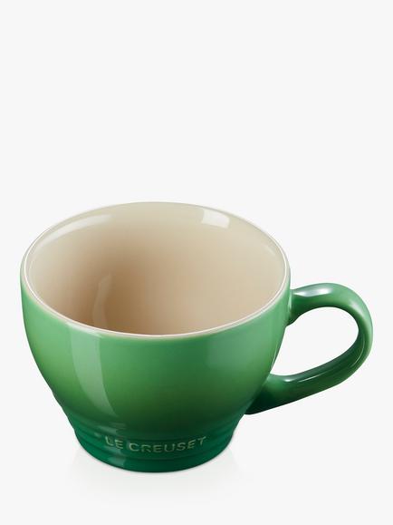 Le Creuset Stoneware Grand Mug, 400ml - view 2, Bamboo
