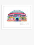 John Lewis Ilona Drew 'Albert Hall' London Framed Print, 26 x 32cm, Multi