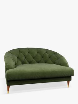John Lewis + Swoon Radley Loveseat, Fern Green Velvet