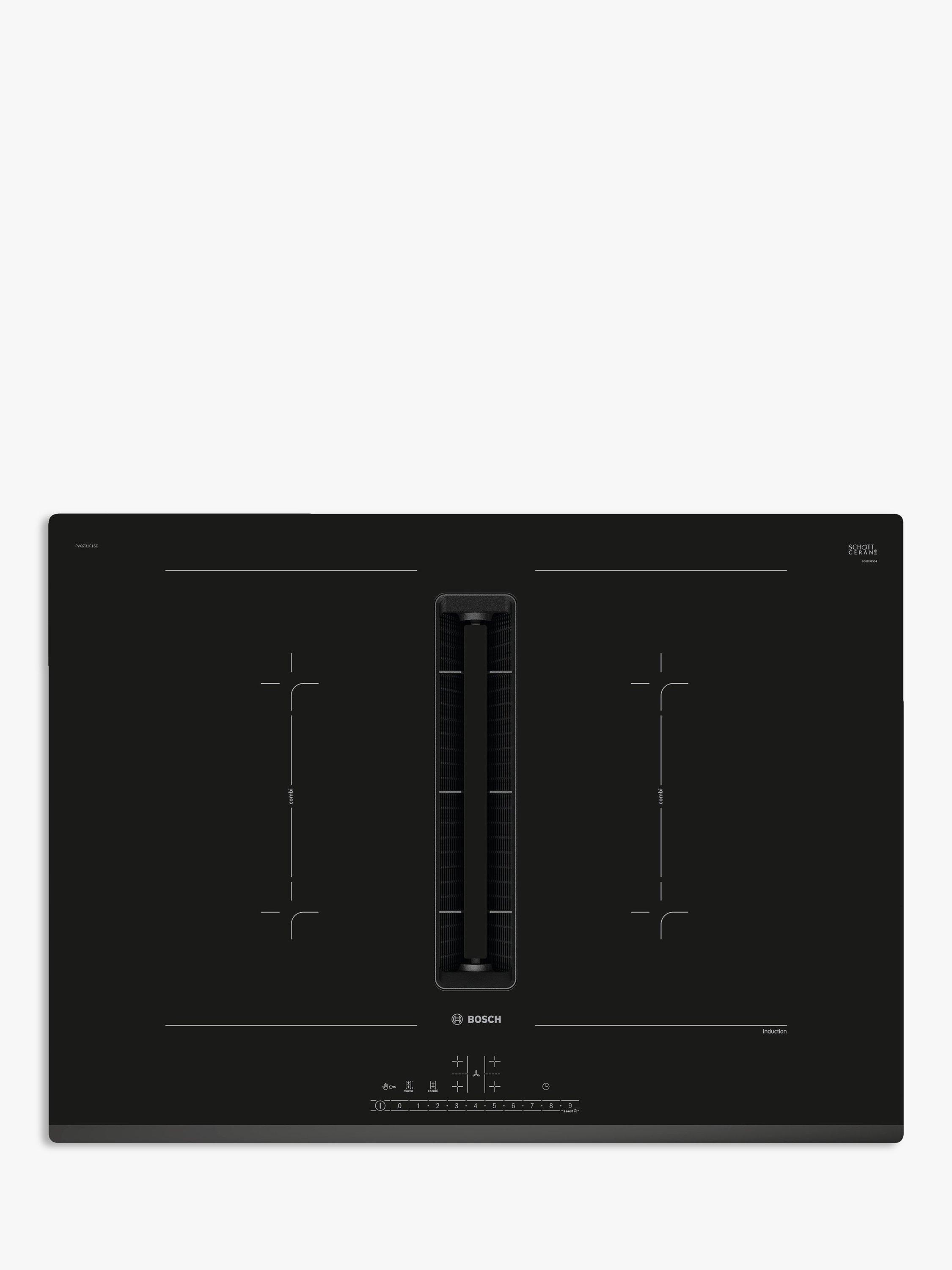 Bosch Series 6 PVQ731F15E 70cm Venting Induction Hob