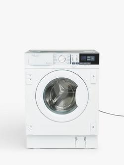 John Lewis JLBIWM1408 Integrated Washing Machine, 8kg Load, 1400rpm Spin,  White, White