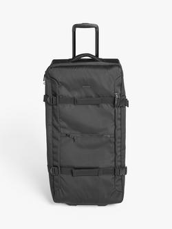 John Lewis Dakar Duffel 79cm 2-Wheel Large Suitcase, Black