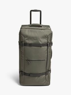 John Lewis Dakar Duffel 79cm 2-Wheel Large Suitcase, Khaki
