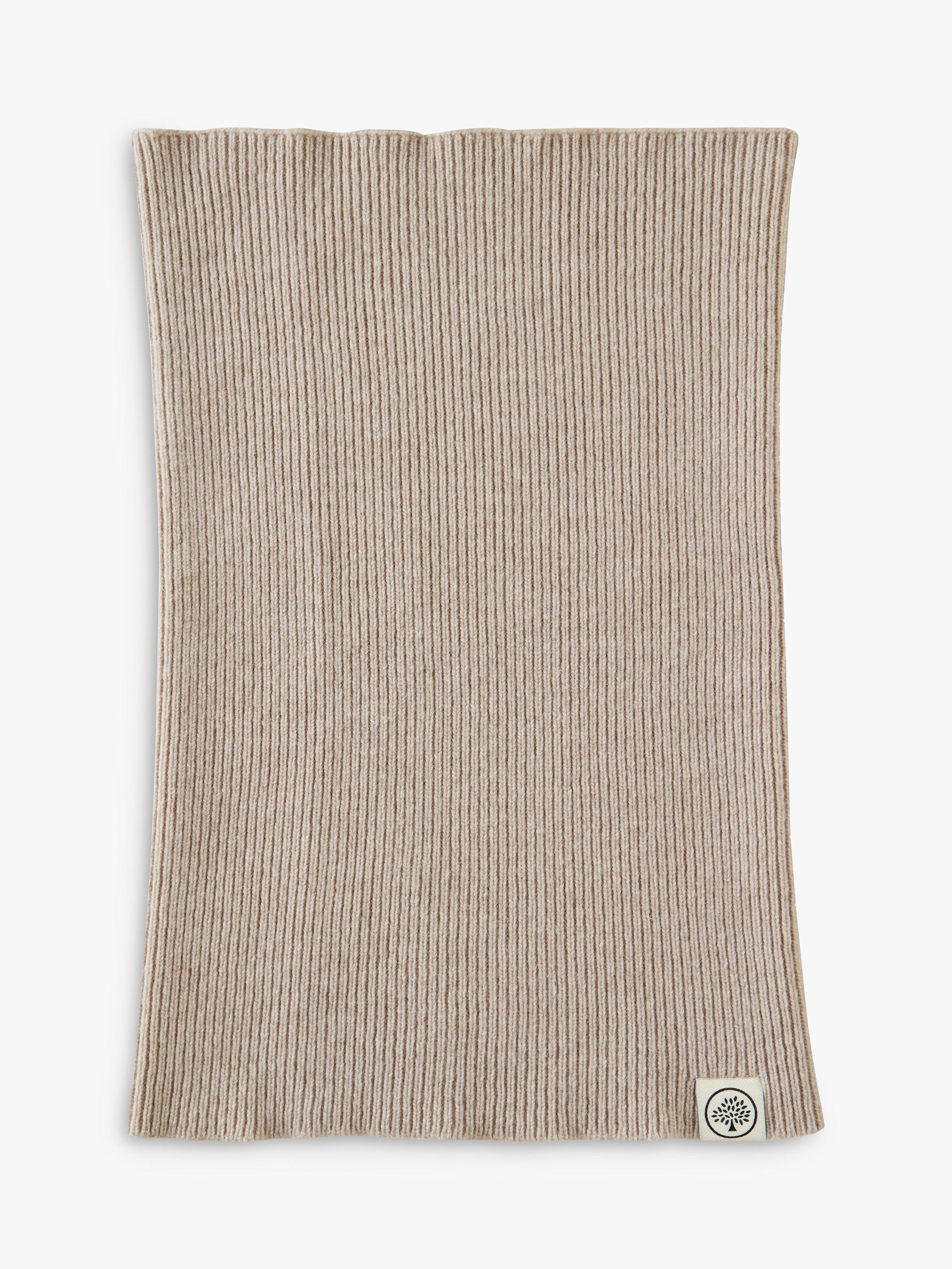 Mulberry Wool Cashmere Scarf, Maple