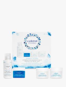 Lumene Nordic Hydra Hydration Essentials Travel & Trial Skincare Gift Set, 