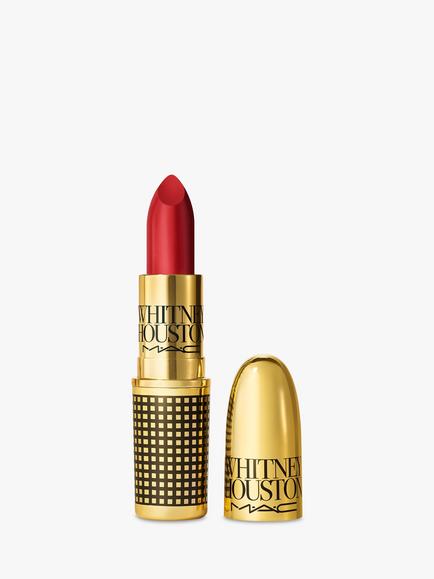 MAC x Whitney Houston Lipstick, Nippy's Feisty Red