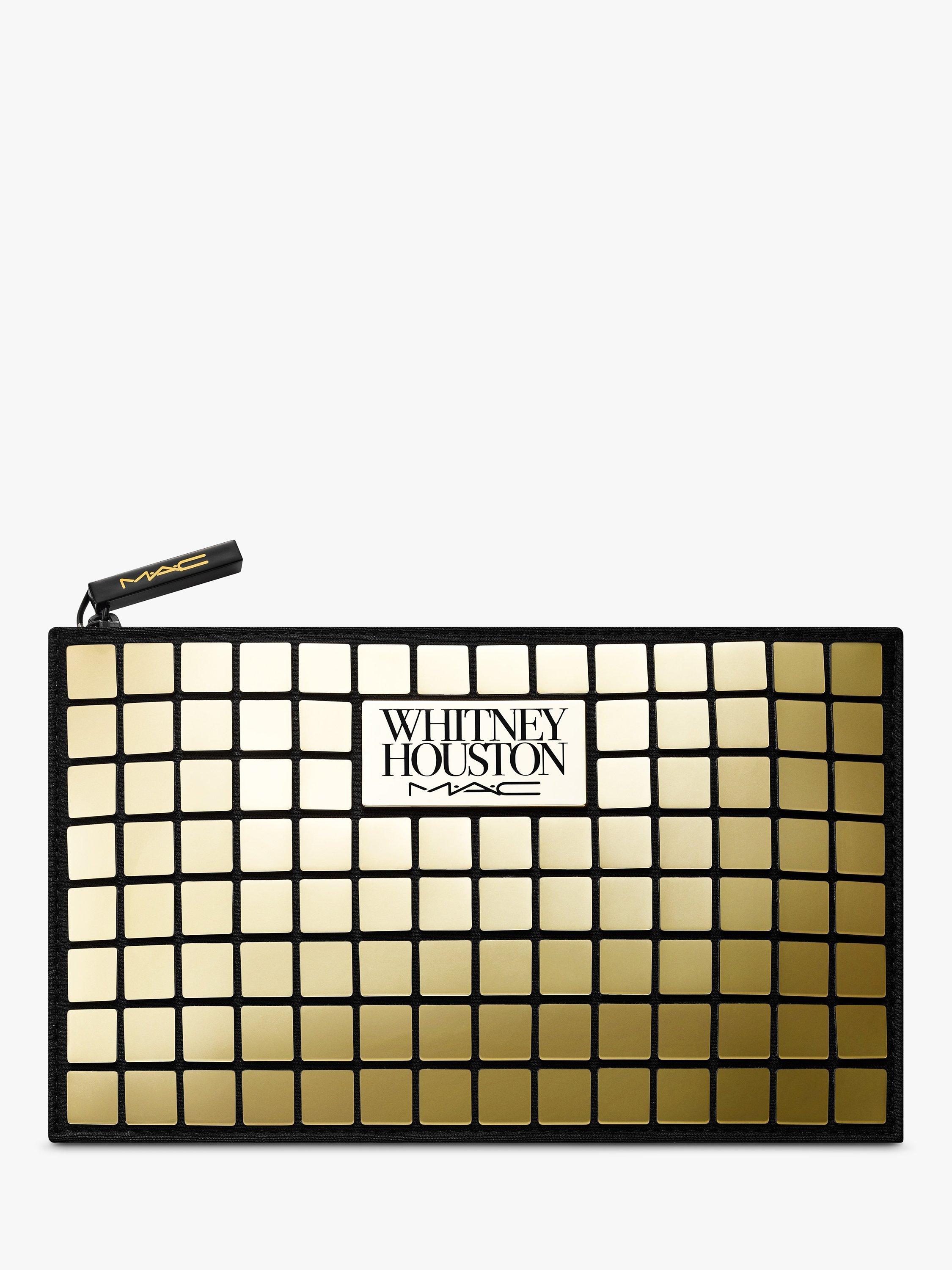 MAC x Whitney Houston Nippys Clutch Makeup Bag, Gold