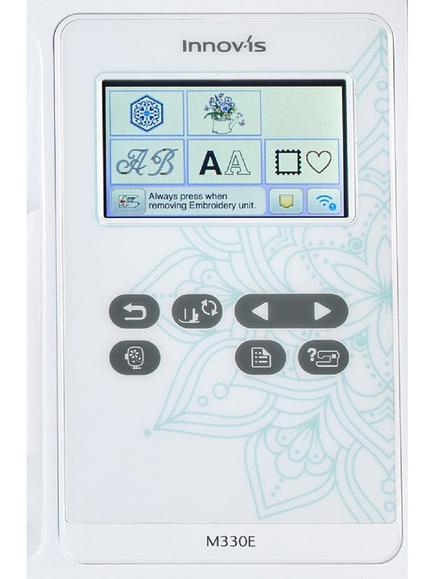Brother Innov-is M330e Embroidery Machine - view 2, White
