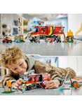 LEGO City Fire Command Unit Set with Fire Engine Toy 60374