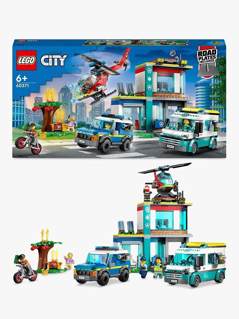 LEGO City 60371 Emergency Vehicles HQ