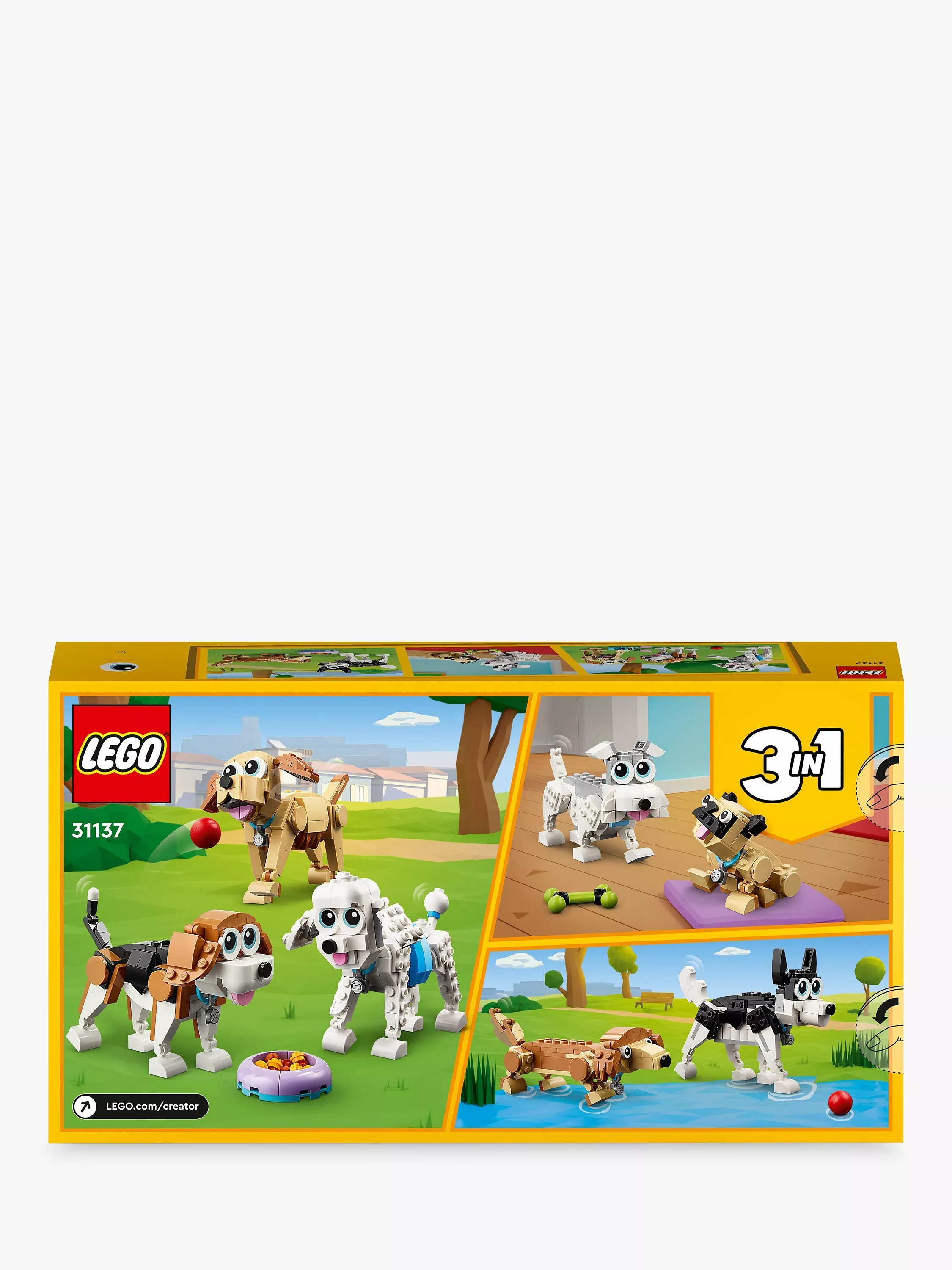 LEGO Creator 3 in 1 31137 Adorable Dogs