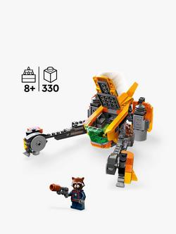 LEGO Marvel 76254 Baby Rocket's Ship - view 2, 