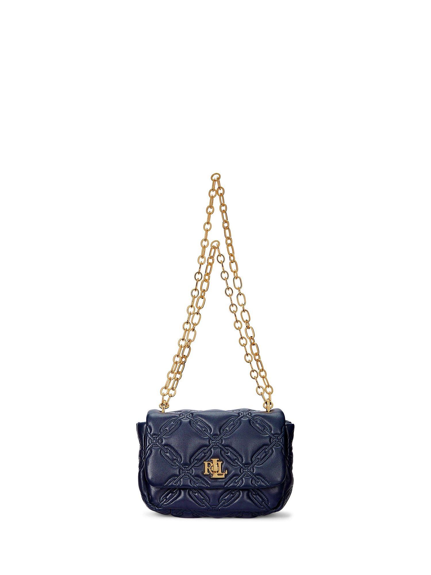 Lauren Ralph Lauren Sophee 22 Shoulder Bag, French Navy