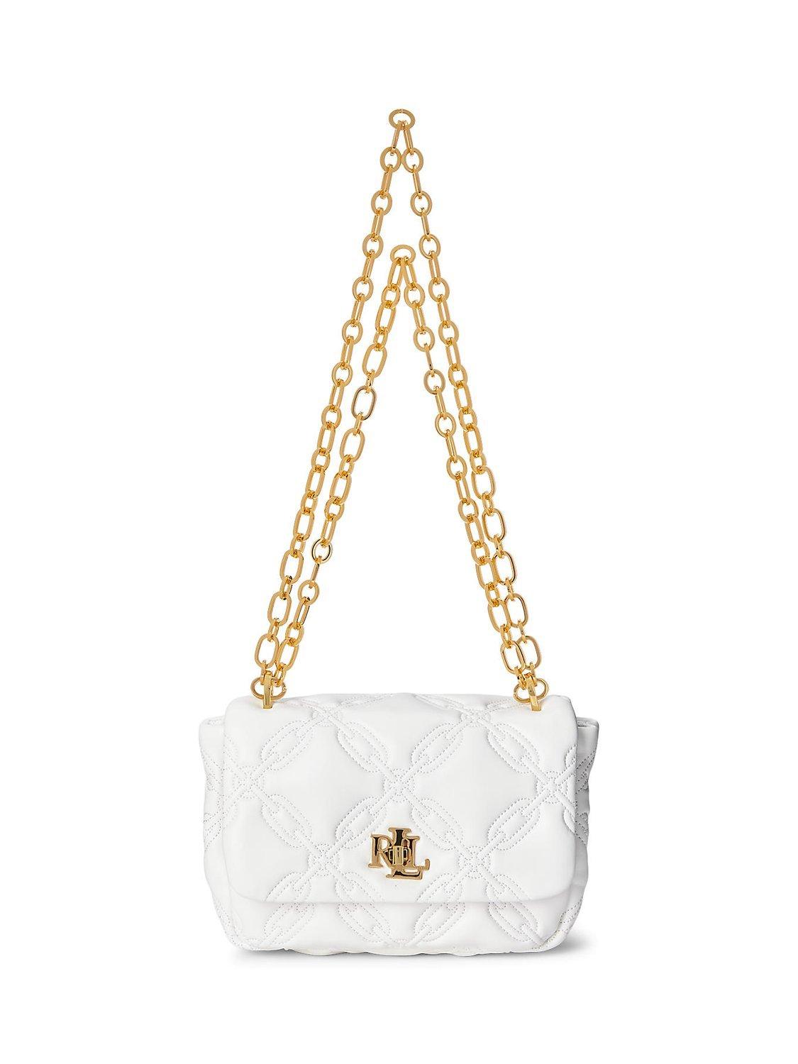 Lauren Ralph Lauren Sophee 22 Shoulder Bag, White