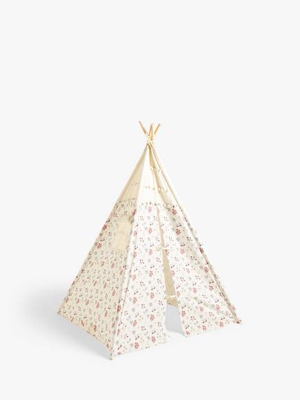John Lewis Enchanted Garden Floral Teepee, Pink
