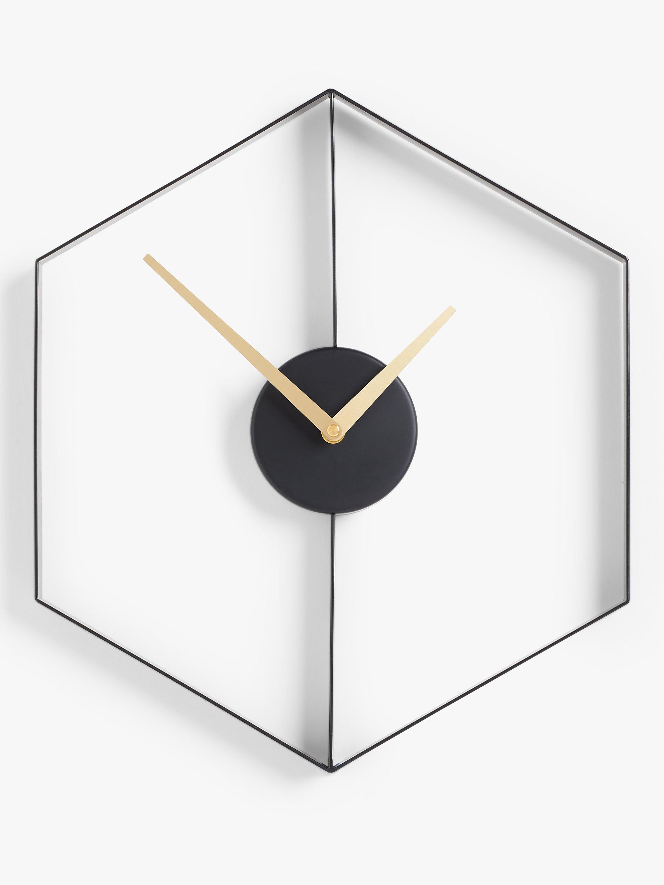John Lewis + Swoon Beauvoir Wall Clock, 40cm, Black