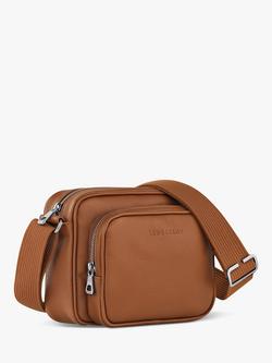 Longchamp Le Foulonné Leather Camera Bag - view 2, Caramel
