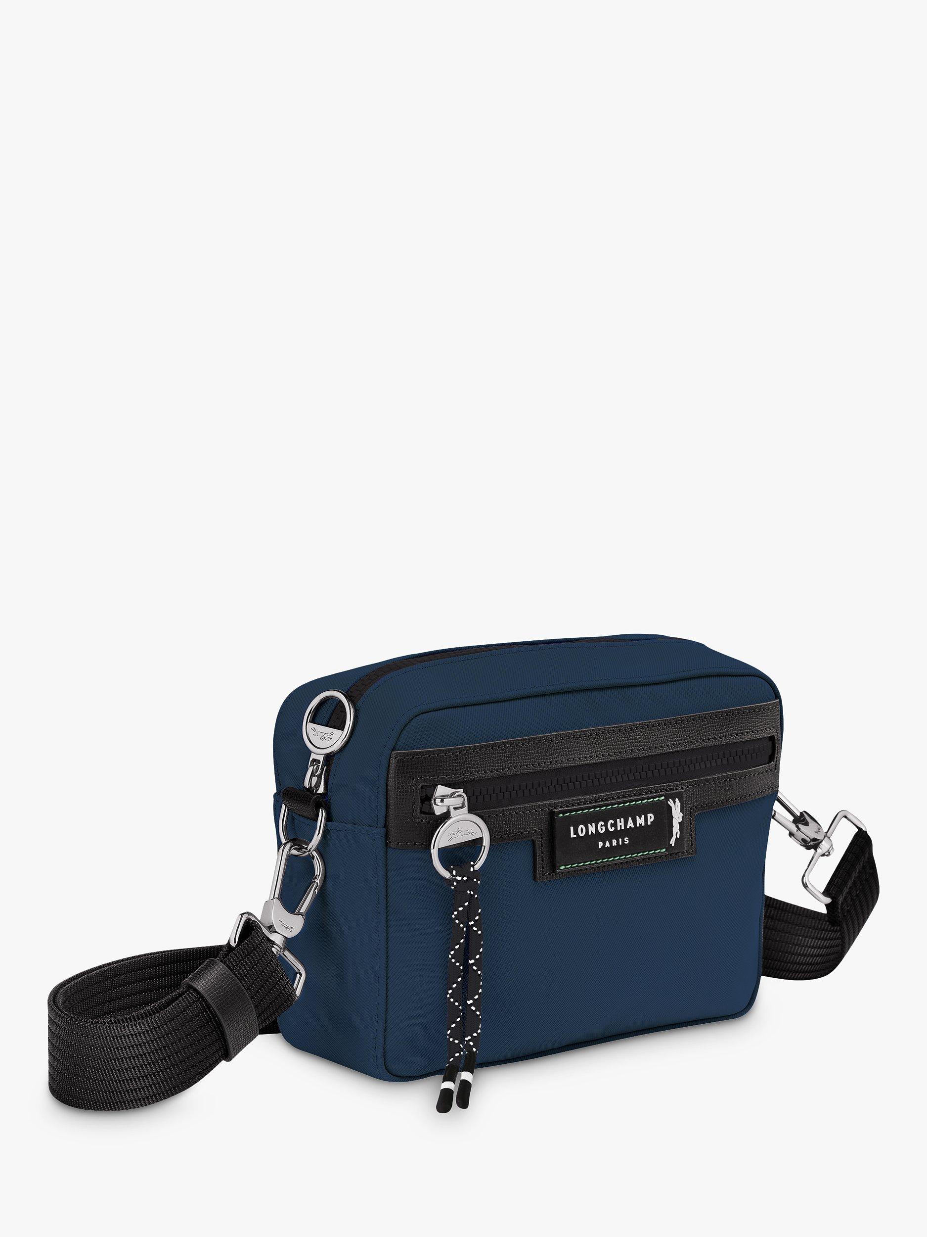 Product image 3 of 4, which shows Longchamp Le Pliage Energy Recycled Camera Bag, Navy