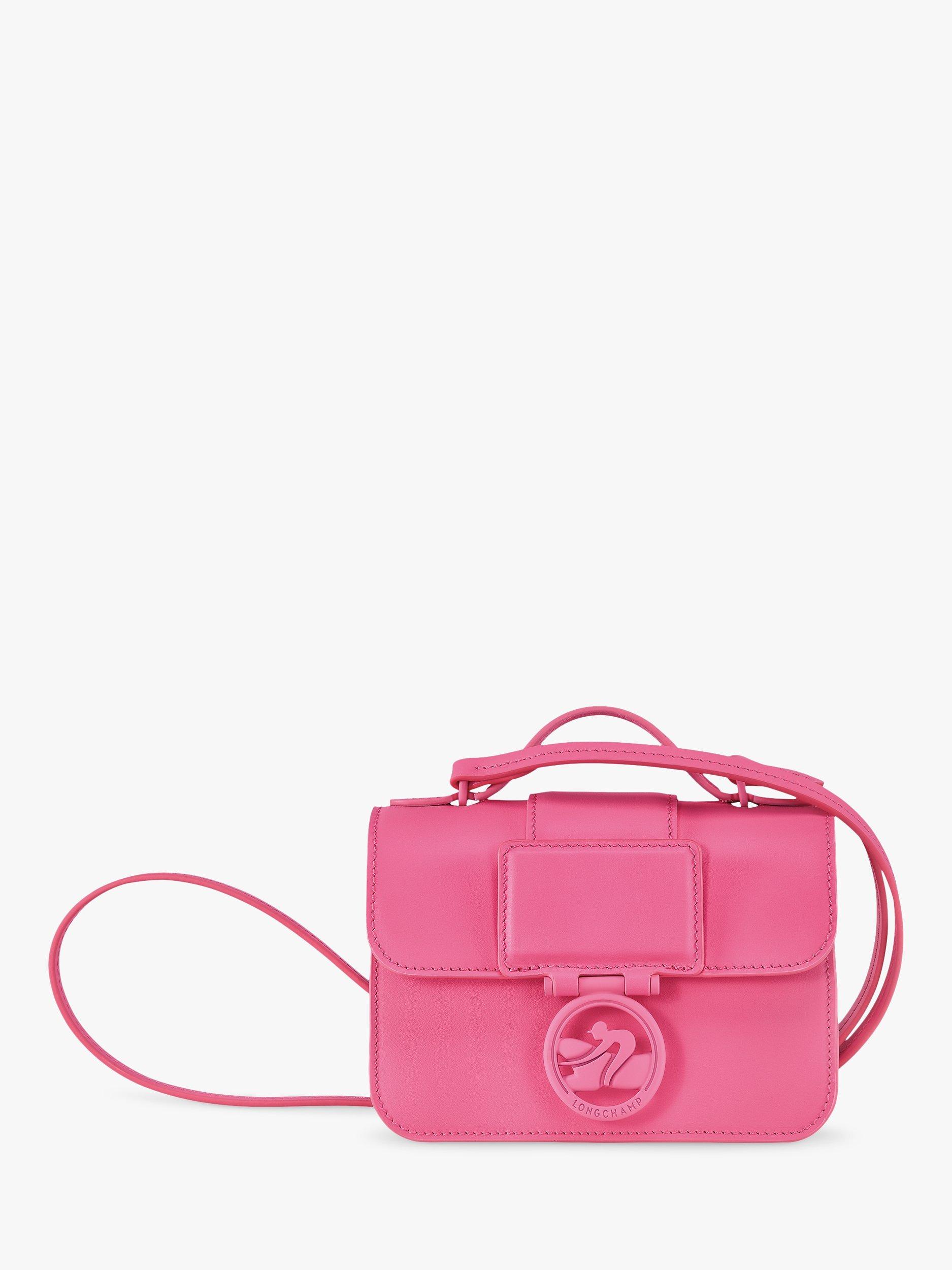 Longchamp Box-Trot Mini Leather Cross Body Bag, Candy