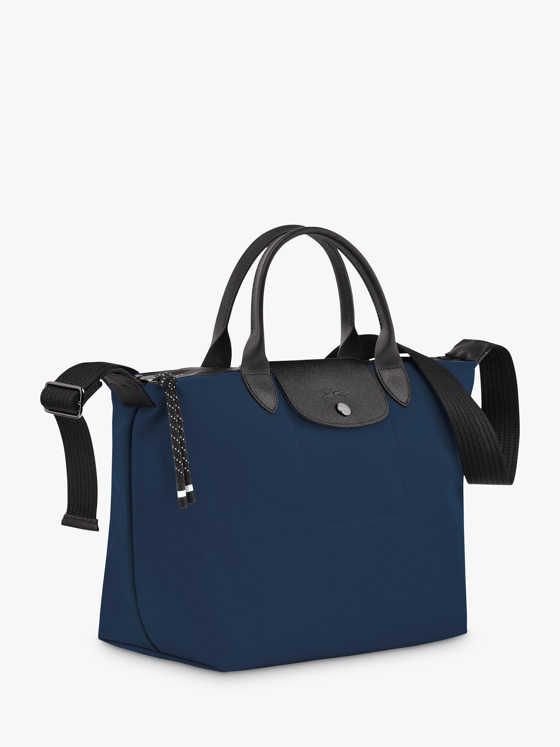 Longchamp Le Pliage Energy Medium Top Handle Bag Navy