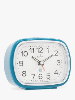 Acctim Camille Analogue Alarm Clock, Kale