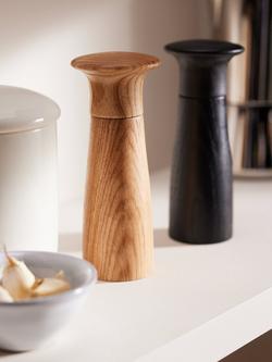 John Lewis Leckford Salt & Pepper Mills, FSC-Certified (Ash Wood), Black/Natural - view 2, Multi