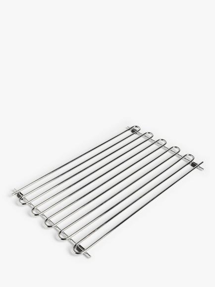 John Lewis Metal Trivet, Chrome, Chrome