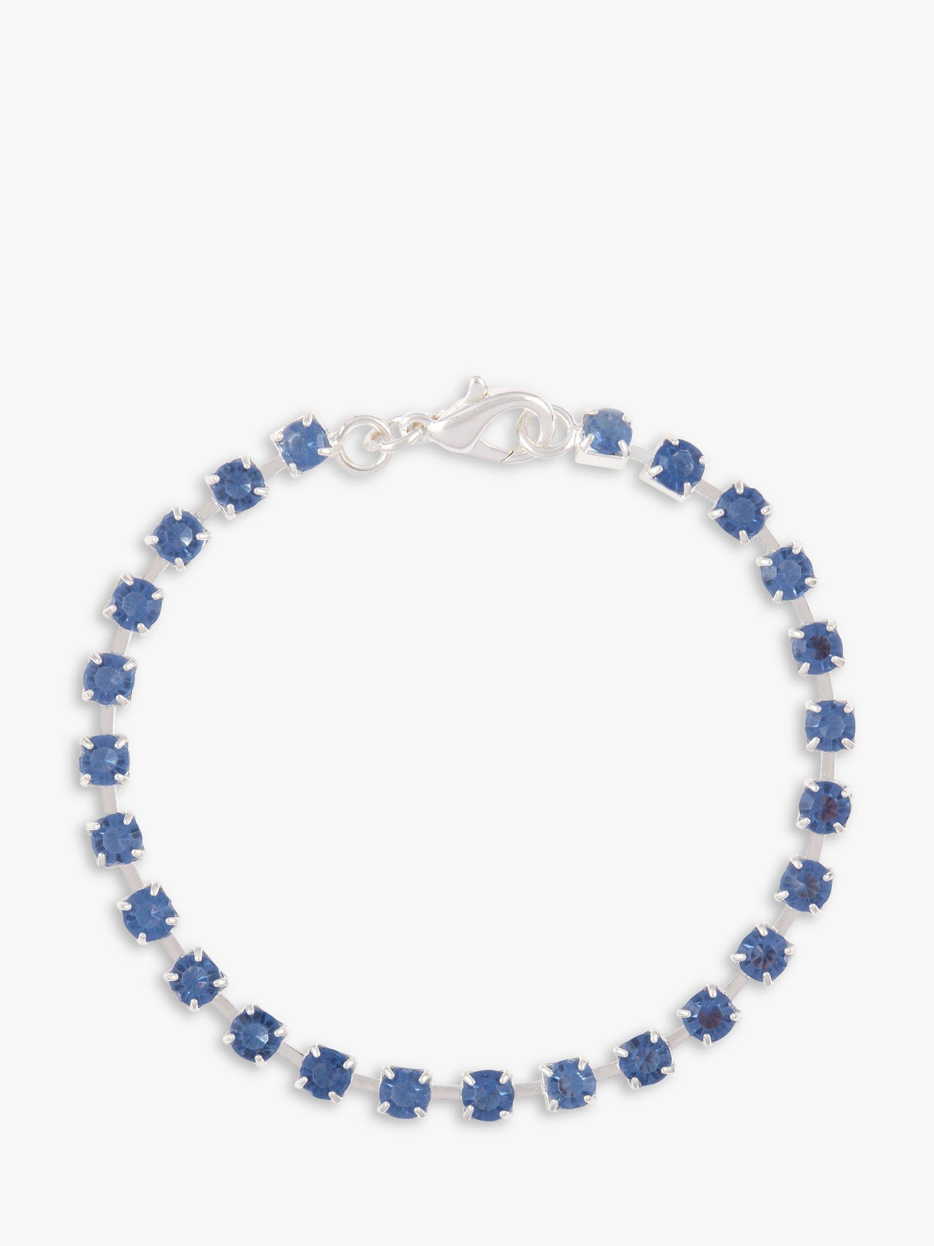 Product image 1 of 2, which shows Susan Caplan Pre-Loved Rediscovered Edwardian Revival Swarovski Crystals Tennis Bracelet, Dated Circa 1990s