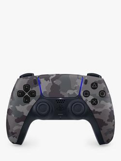 PlayStation 5 DualSense Wireless Controller, Camo Grey, Camo Grey