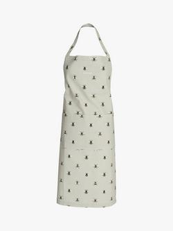 Sophie Allport Bee Cotton Apron, Green/Multi, Green/Multi