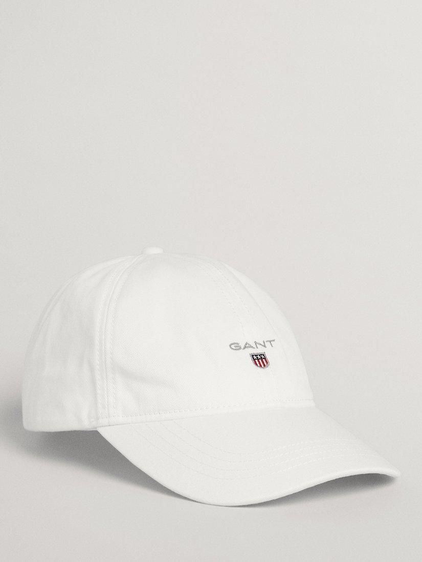 GANT Cotton Twill Cap, White