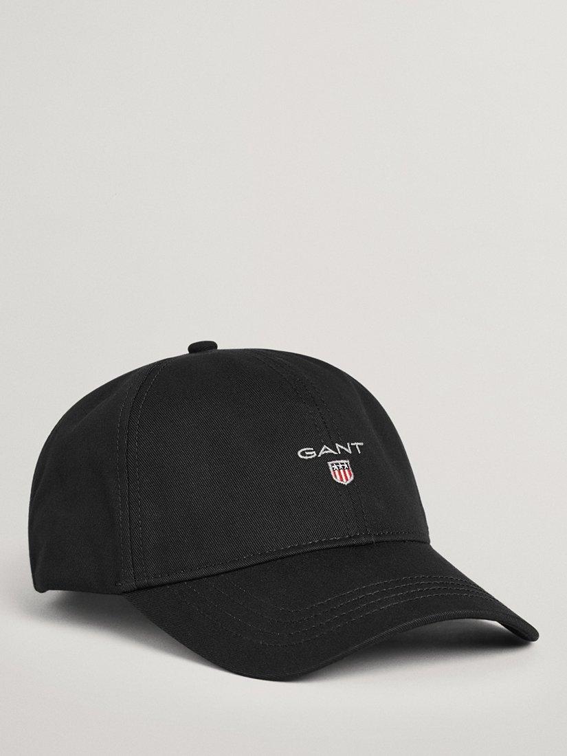 GANT Cotton Twill Cap, Black