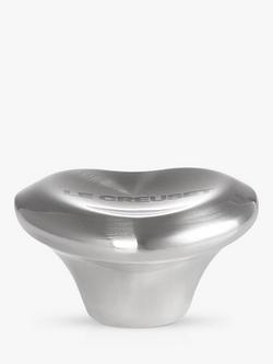 Le Creuset Heart Shape Stainless Steel Knob for Cast Iron Casserole - view 2, Silver