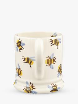 Emma Bridgewater Bumblebee Half Pint Mug, 300ml, Yellow/Multi - view 2, Yellow/Multi
