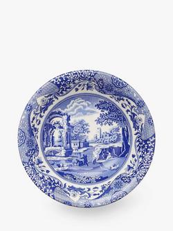 Spode Blue Italian Earthenware Cereal Bowl, 20cm, Blue/White, Seconds - view 2, Blue/White
