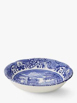 Spode Blue Italian Earthenware Cereal Bowl,16cm, Blue/White, Seconds, Blue