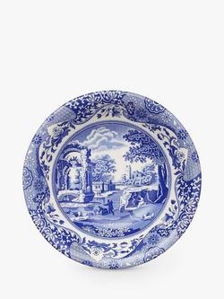 Spode Blue Italian Earthenware Cereal Bowl,16cm, Blue/White, Seconds - view 2, Blue